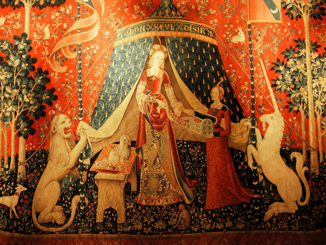 старый гобелен, old tapestry, картина, рисунок