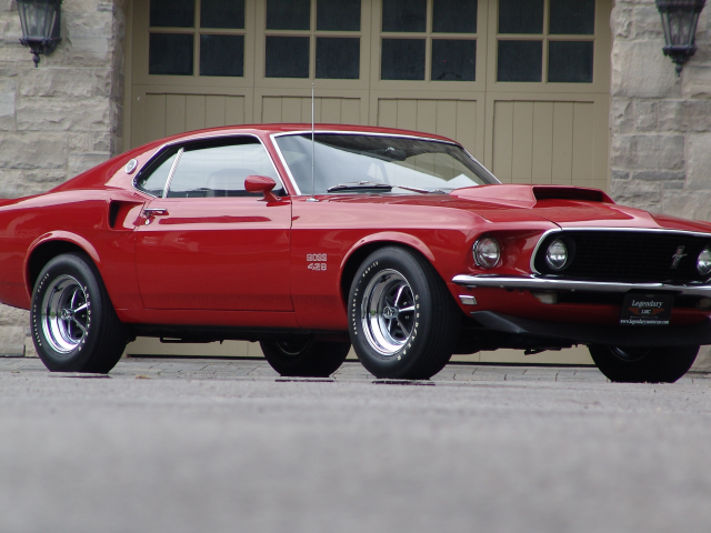 форд, boss 429, мускул кар, ford, 1969, muscle car, мустанг, mustang