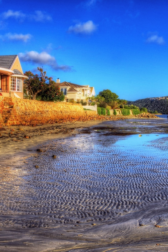 south africa, пляж, leisure island beach