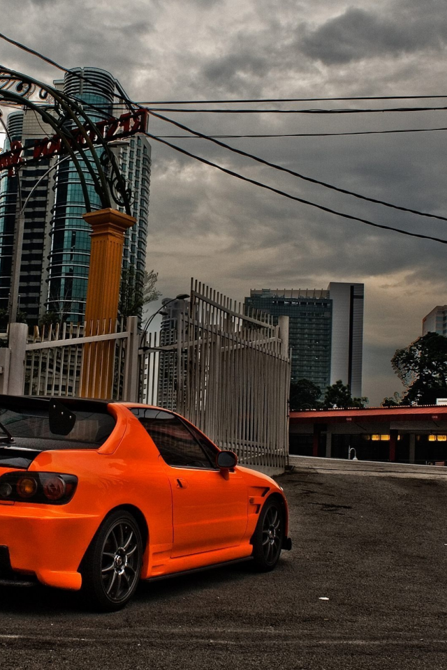 orange, s2000, racer