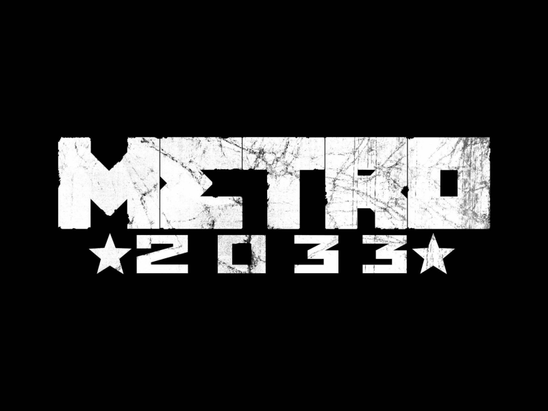 black, логотип, metro 2033, метро 2033, white