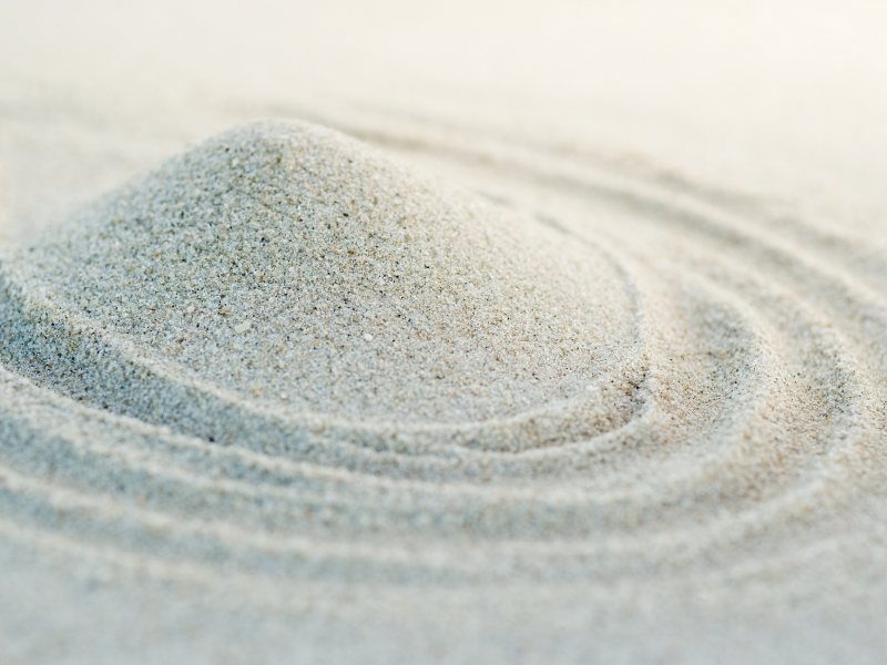 песок, линий, узор