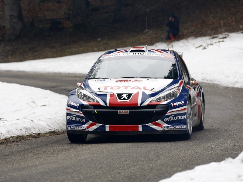 peugeot, ралли, гонки, трек, monte carlo rally 2011