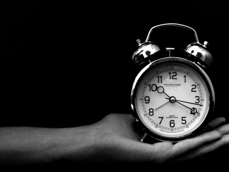 часы, рука, время, будильник