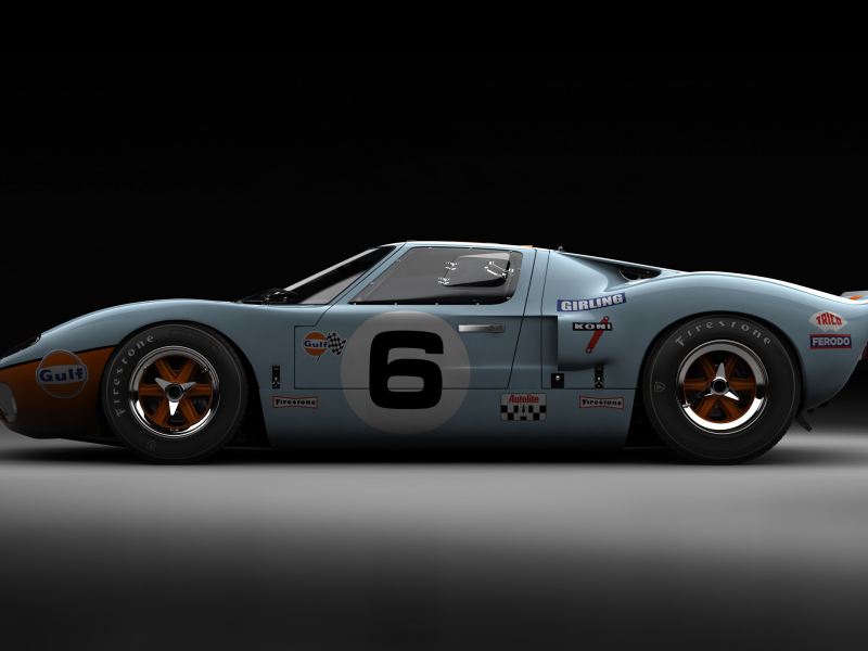 gt40, cars, авто фото, авто обои, ford, mark_i_gulf_lemans_1969, форд, тачки, auto wallpapers