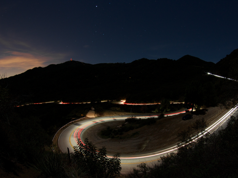 usa, mulholland canyon, malibu california