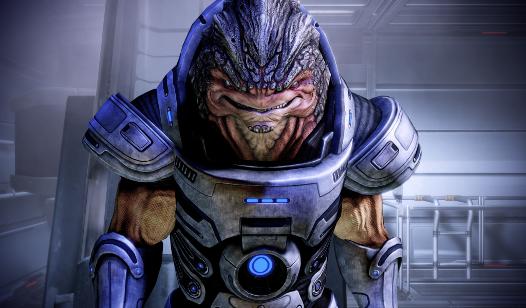  грюнт, кроган, mass effect