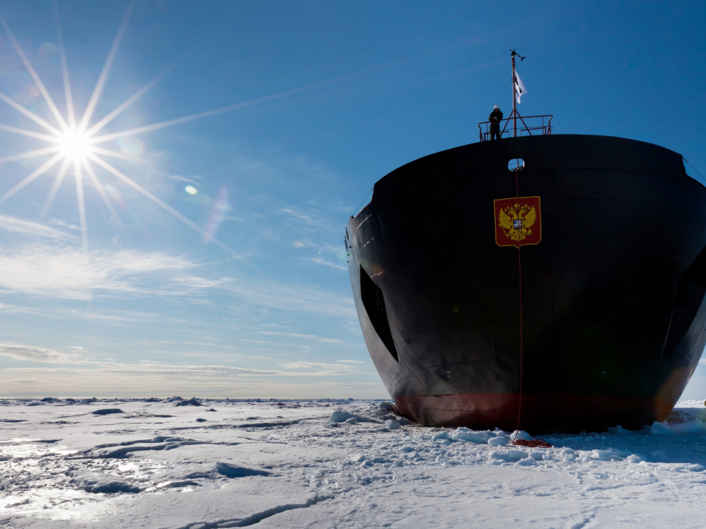 атомный ледокол, класса арктика, россия, 50 лет победы