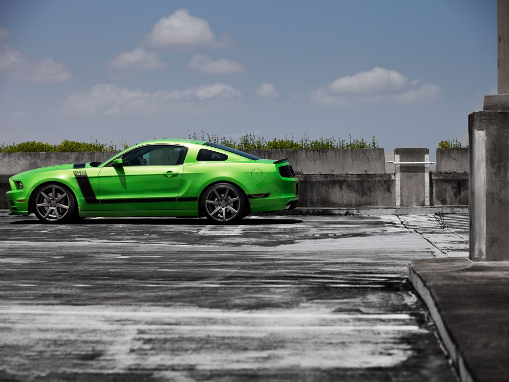 green, ford, форд, мустанг босс 302, mustang boss 302, салатовый