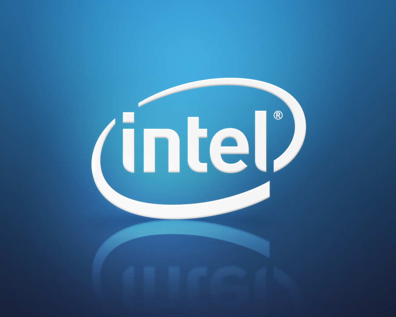 logo, логотип, голубой, градиент, intel, синий, интел