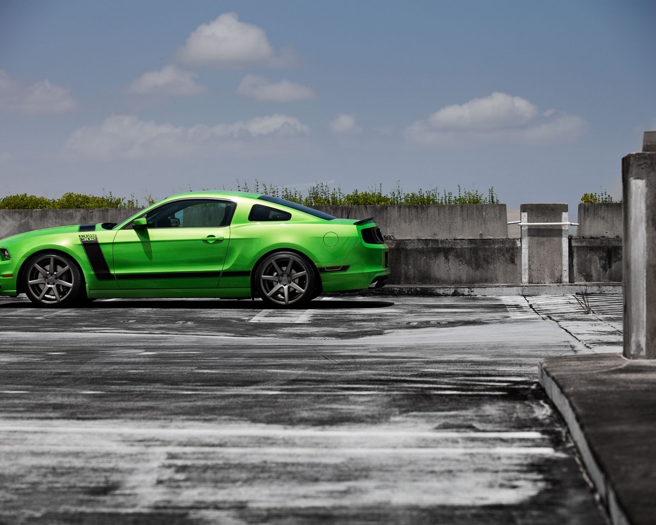 green, ford, форд, мустанг босс 302, mustang boss 302, салатовый