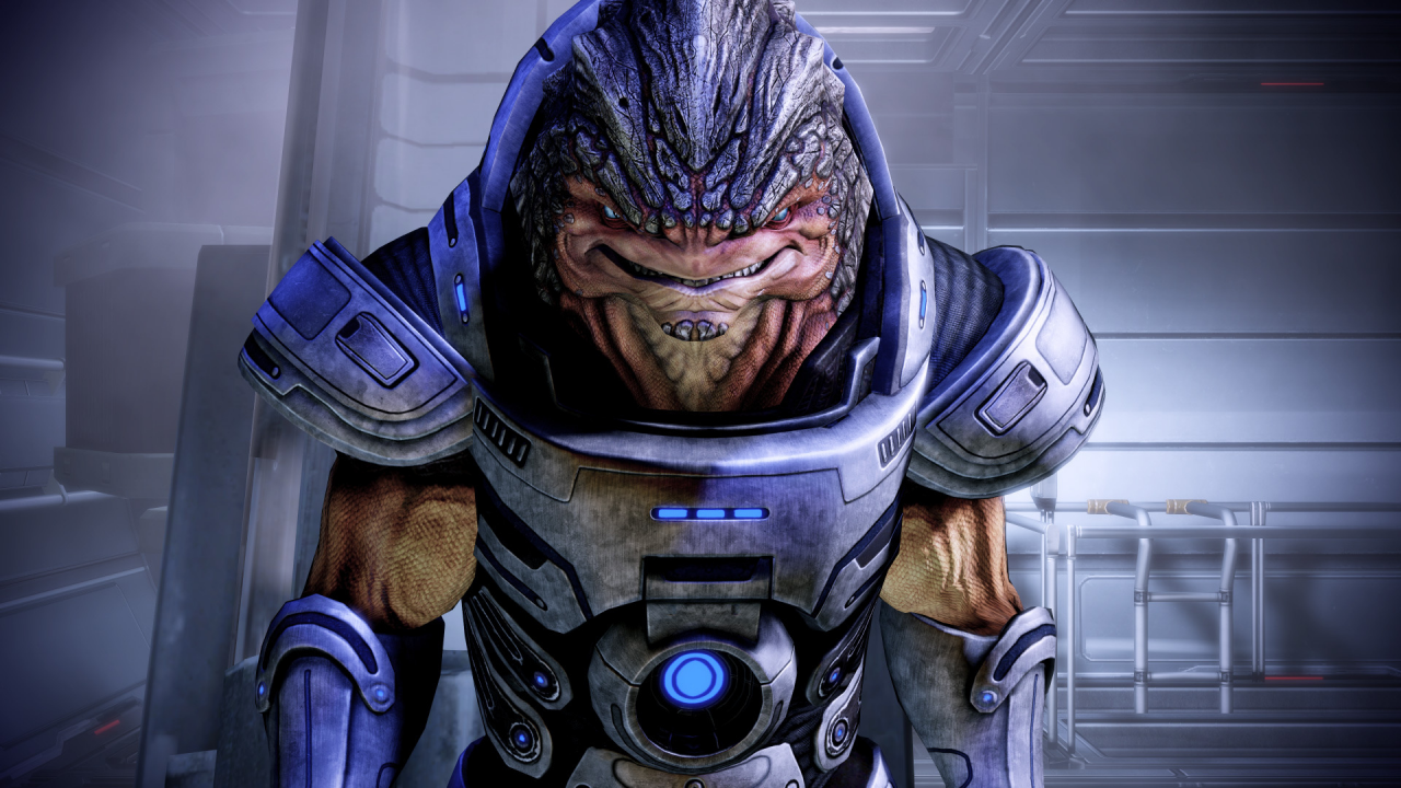  грюнт, кроган, mass effect