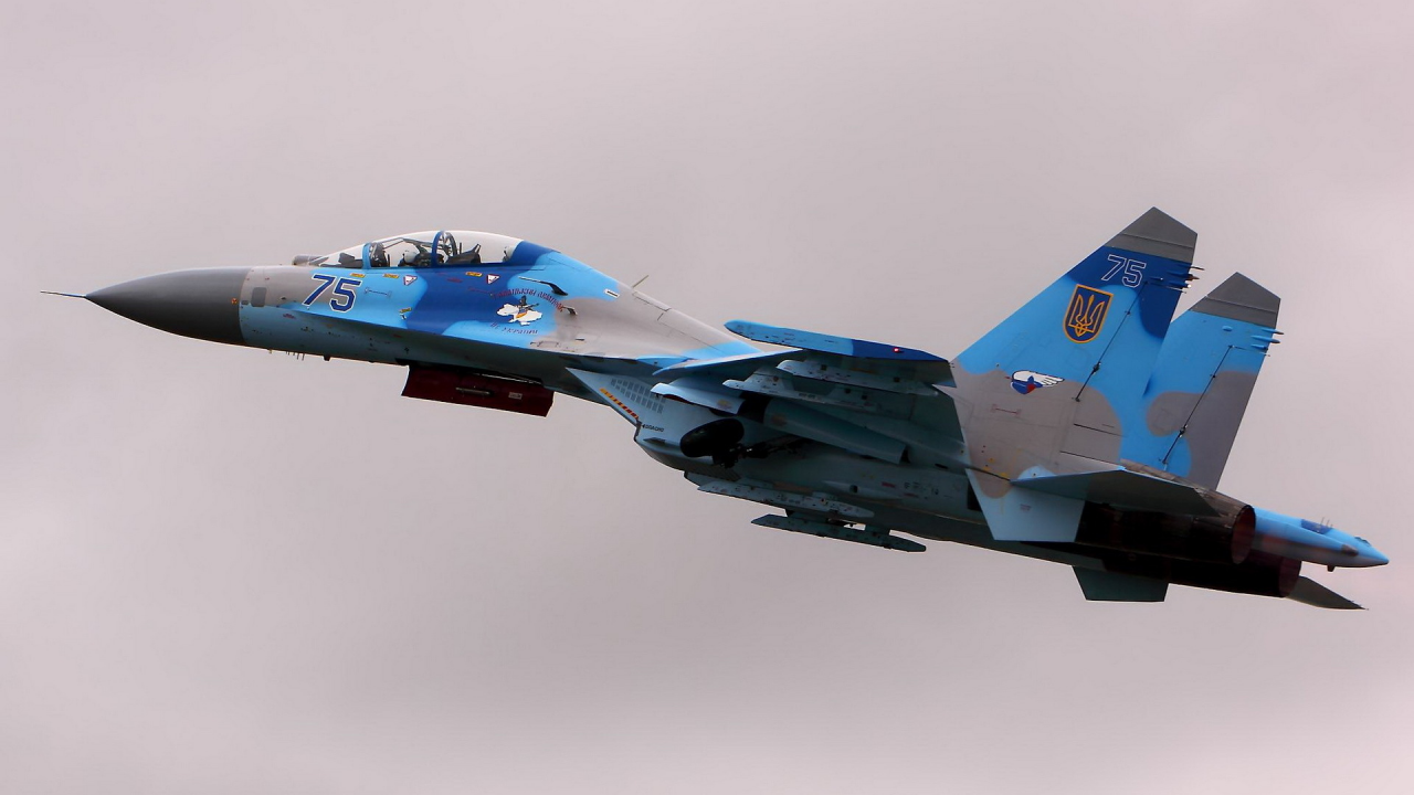 оружие, самолёт, su27