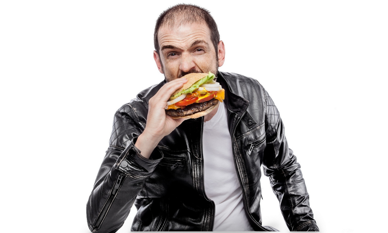 food, hamburger, actor