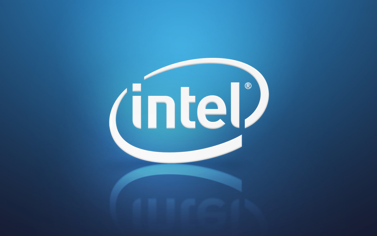 logo, логотип, голубой, градиент, intel, синий, интел