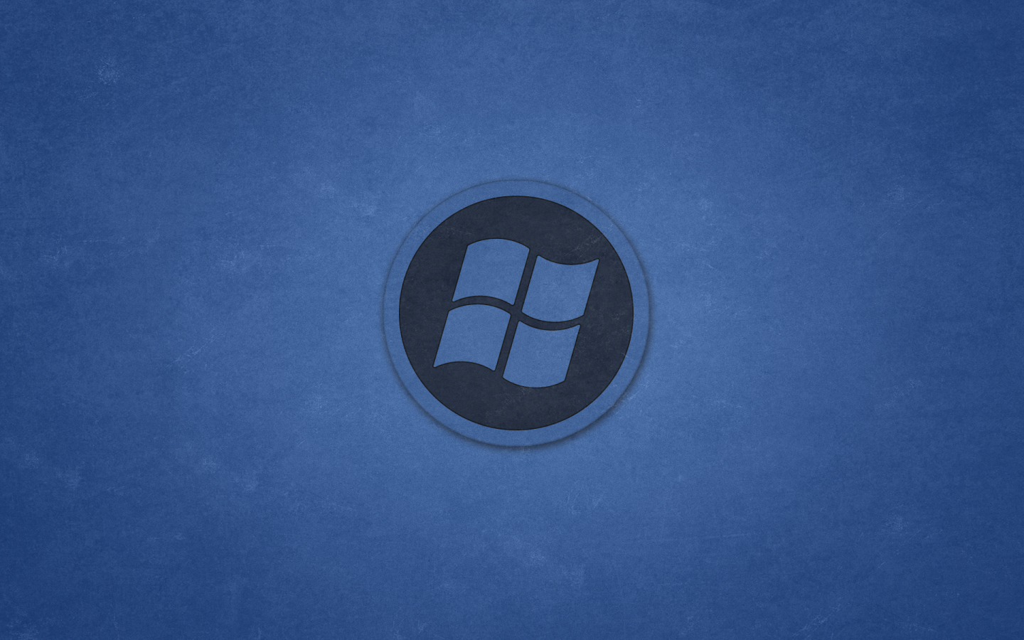 синий, круг, windows, лого, logo, винда, темноватый фон