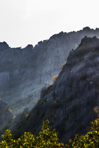 горы, thailand, солнце, скалы, prachuap khiri khan, тайланд