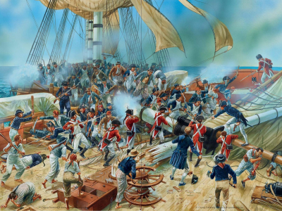 арт, 18 июня 1793года, морской бой
