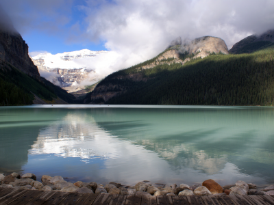 lake louise, ледниковое озеро, красивейшее, озеро лу__из