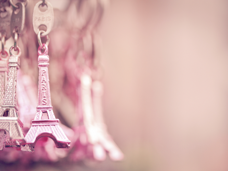  розовые, париж, la tour eiffel, paris, брелоки, эйфелева башня