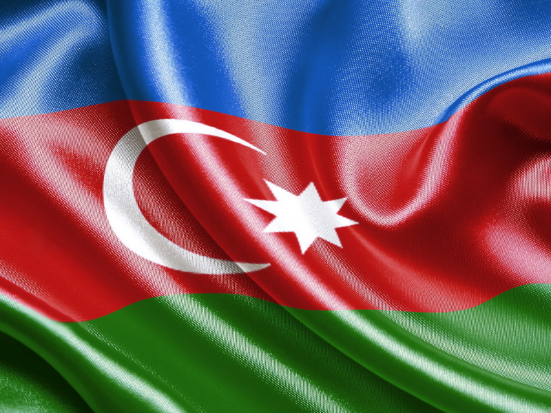 азербайджан, azerbaijan, флаг
