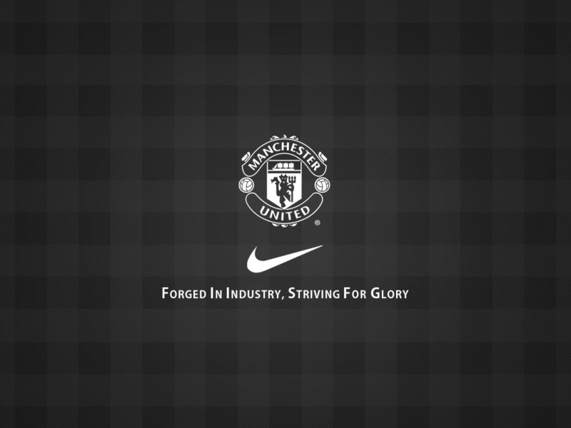 mu, texture, manchester united, red devil, football, nike, soccer, gingham, black