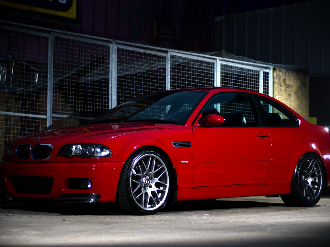 e46, купе, m3, бмв, bmw, красный, отблески, red