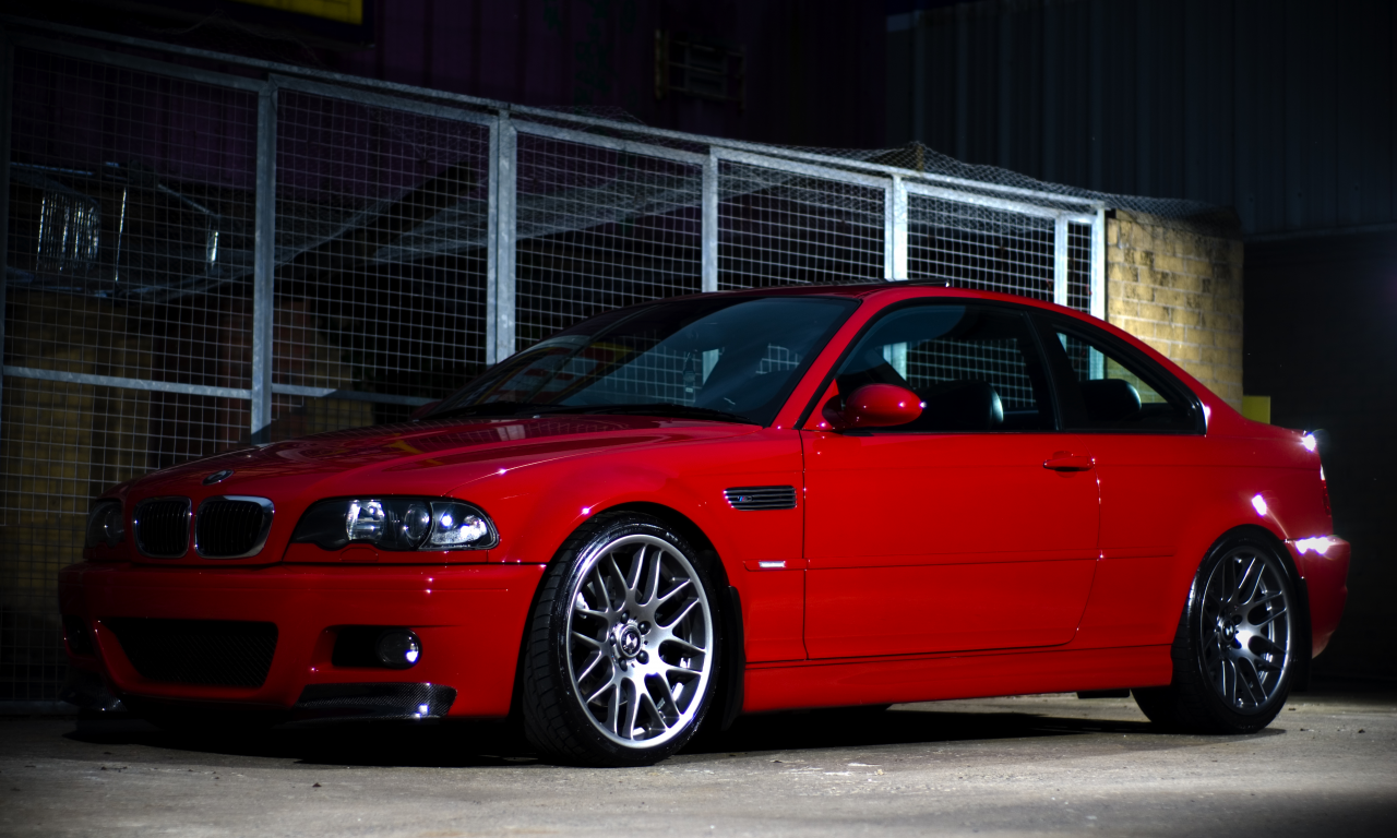 e46, купе, m3, бмв, bmw, красный, отблески, red