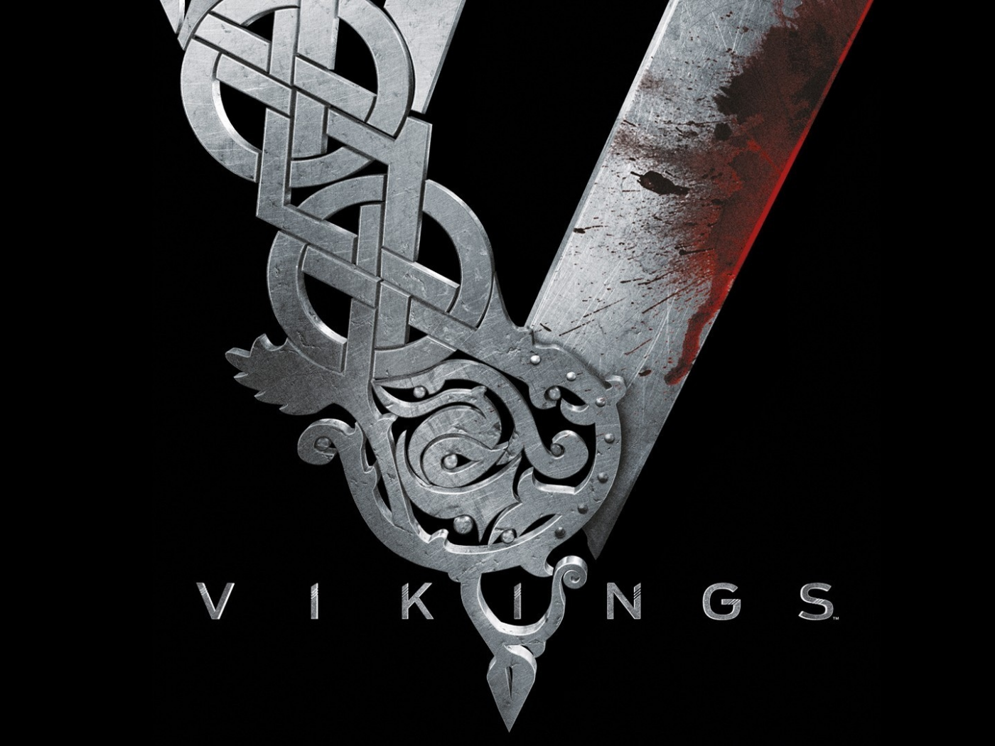 металл, сериал, кровь, vikings, черный, викинги
