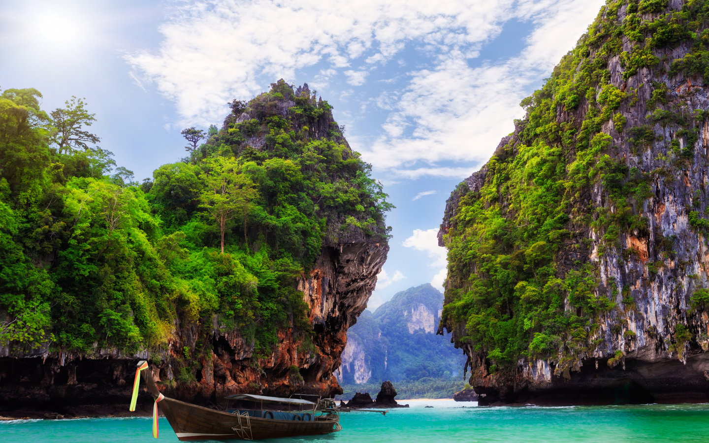 krabi, thailand, ao nang, бухта, природа, пейзаж, курорт, тайланд