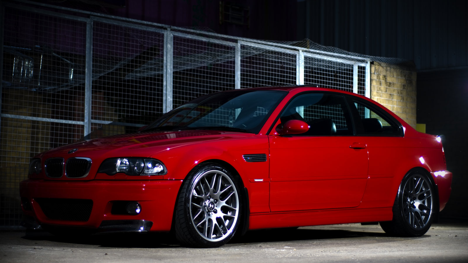 e46, купе, m3, бмв, bmw, красный, отблески, red