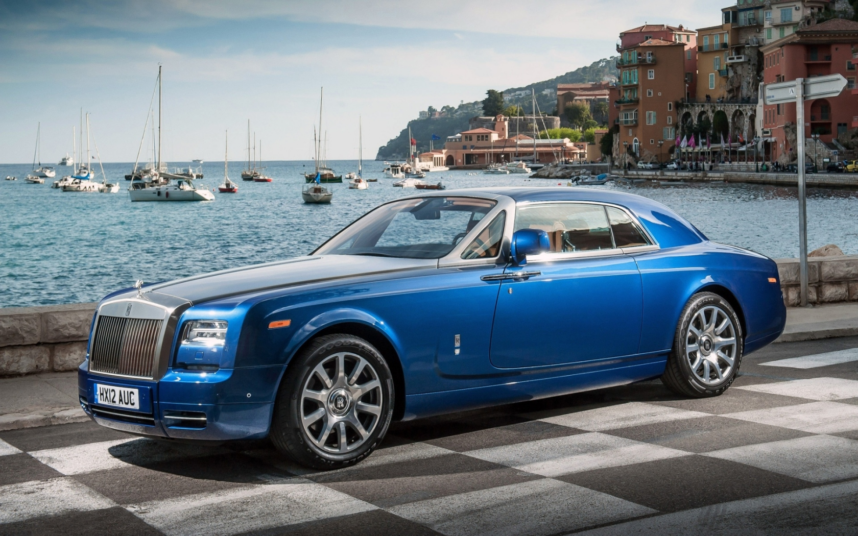 phantom, rolls-royce, coupe, синий, купе, фантом, роллс-ройс