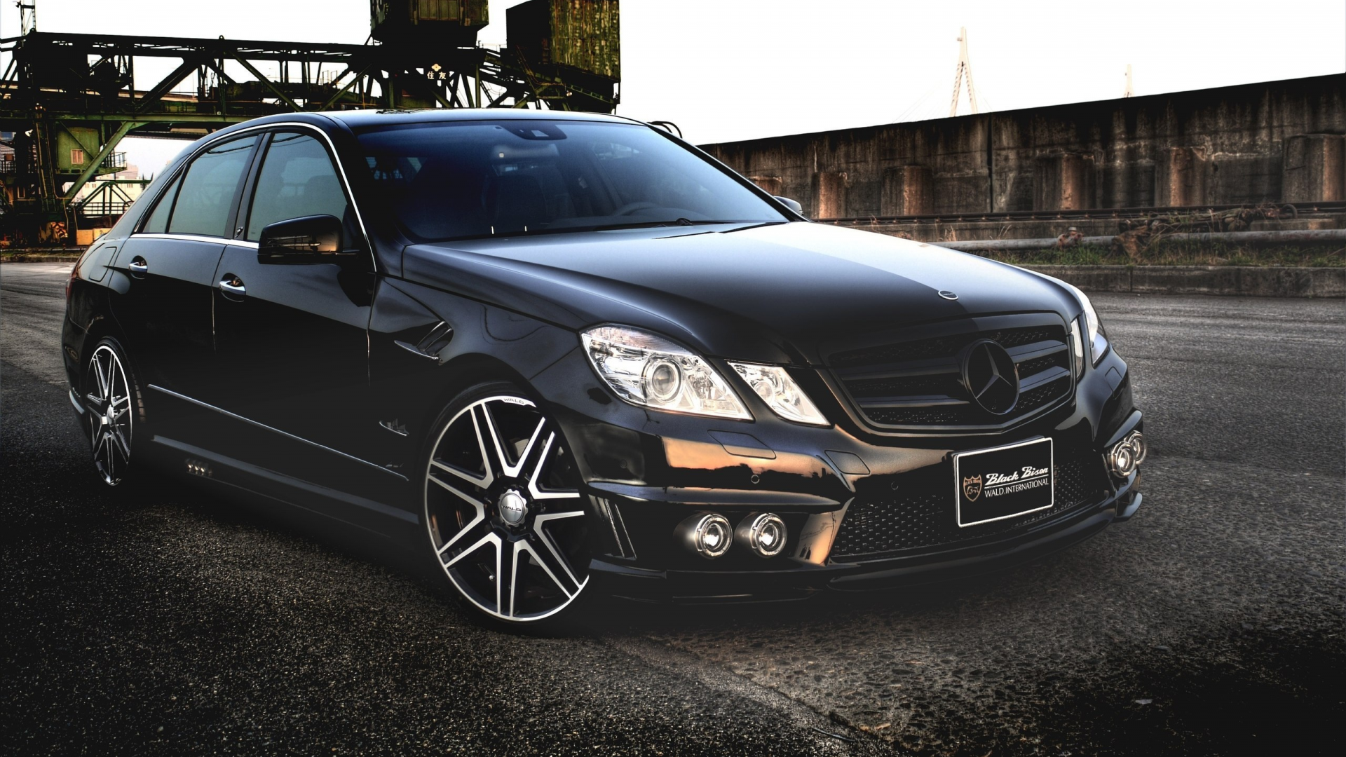 car, black, wald, sport, mercedes, tuning, benz, line, black, edition, wallpapers, e-klasse