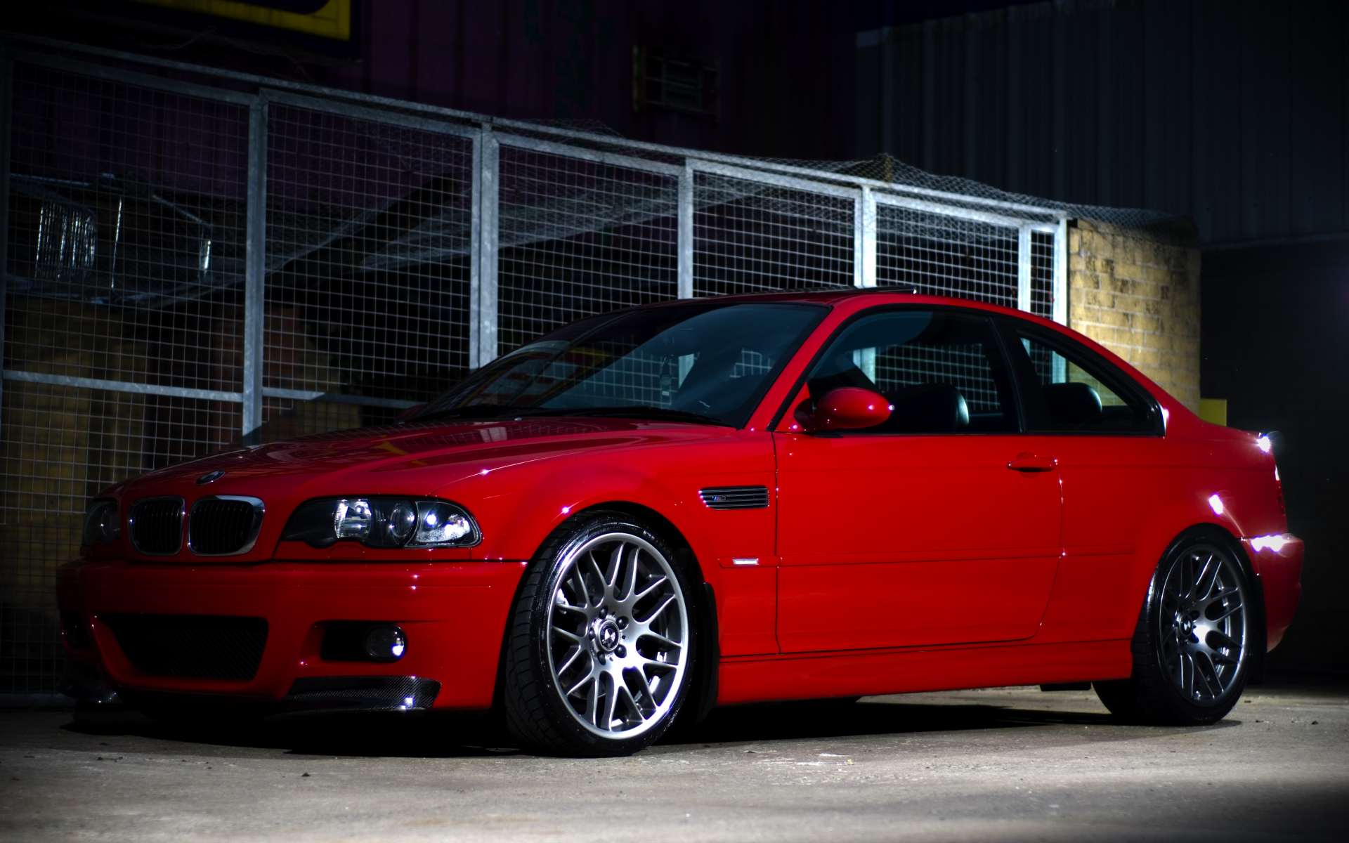 e46, купе, m3, бмв, bmw, красный, отблески, red