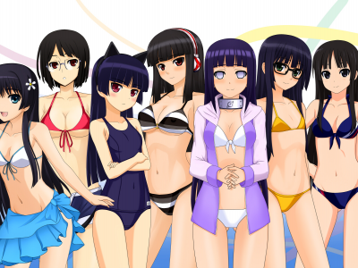 beatmania, kenken, amagami, арт, аниме, k-on!, durarara!!, asobi ni iku yo!, девушки