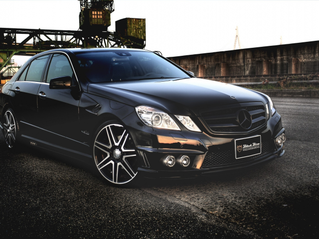 car, black, wald, sport, mercedes, tuning, benz, line, black, edition, wallpapers, e-klasse