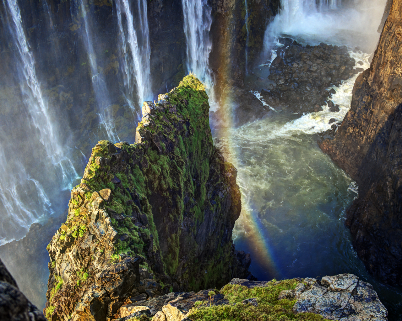 водопад виктория, republic of zimbabwe, зимбабве, victoria falls