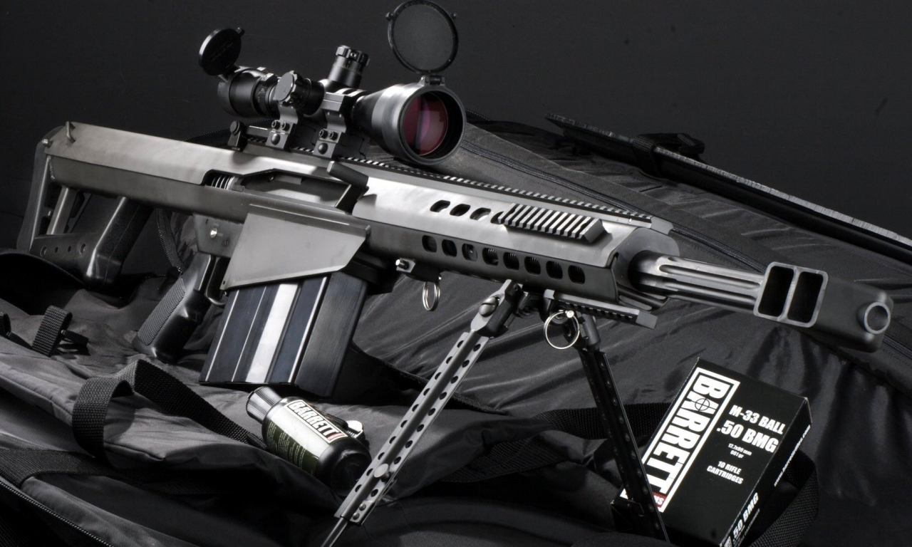 винтовка, крупнокалиберная, снайперская, barrett m82a1