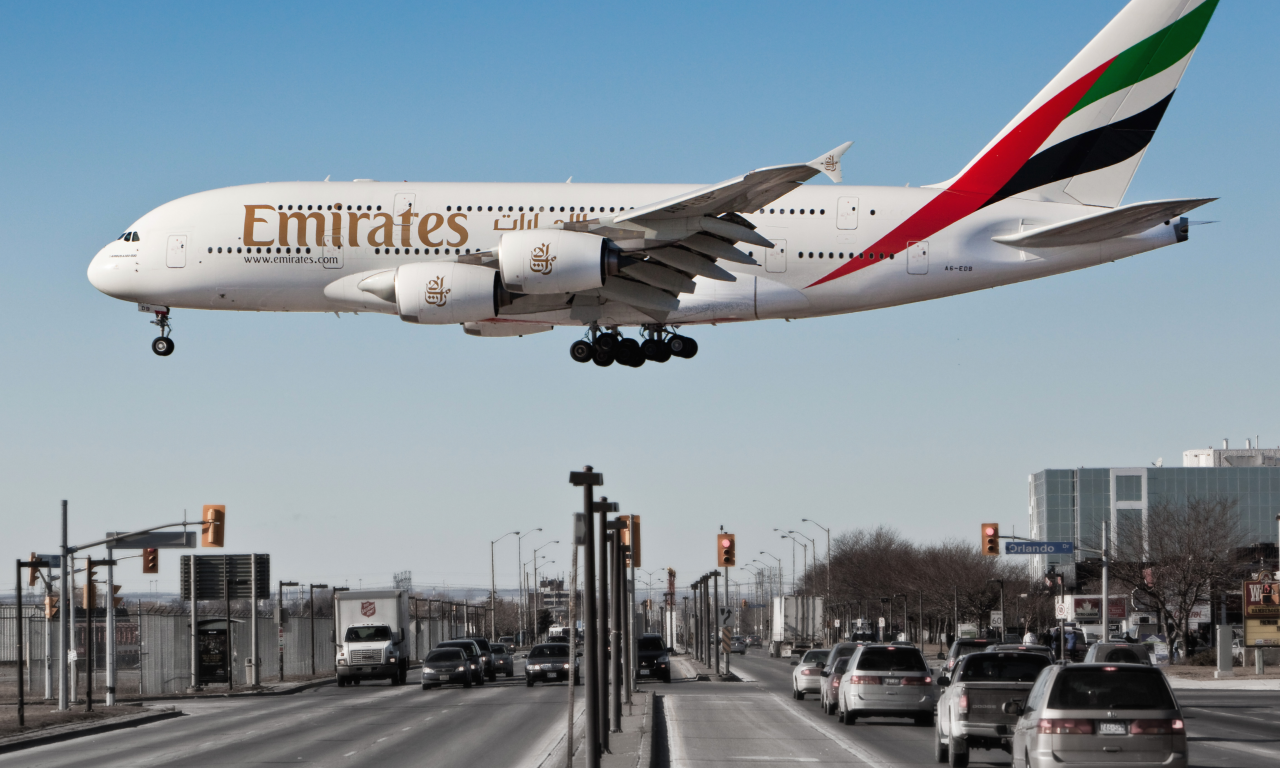 emirates airline, пассажирский, самолет, a380, авиалайнер, airbus