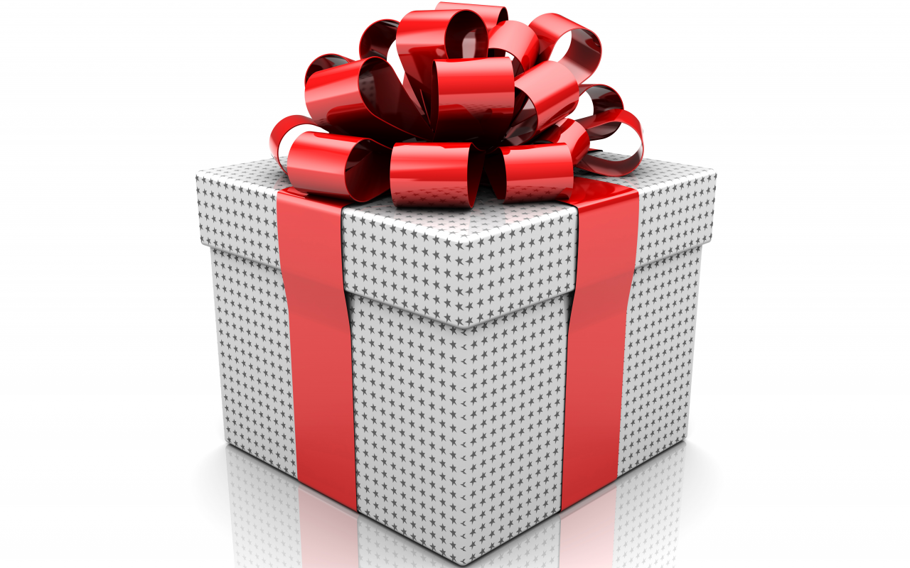 лента, коробка, подарок, бант, праздник, сюрприз