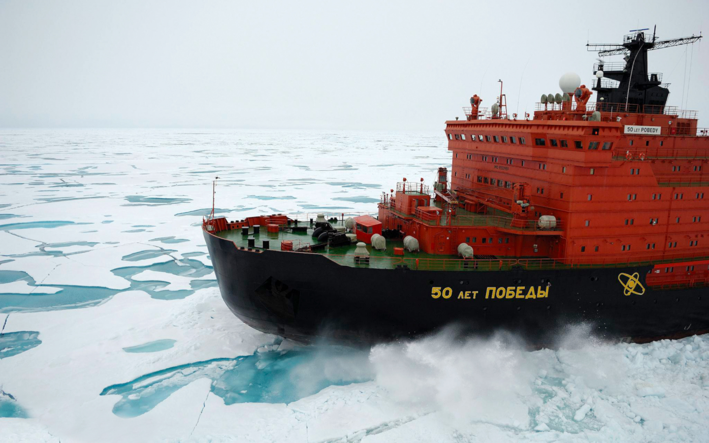 класса арктика, атомный ледокол, 50 лет победы, россия