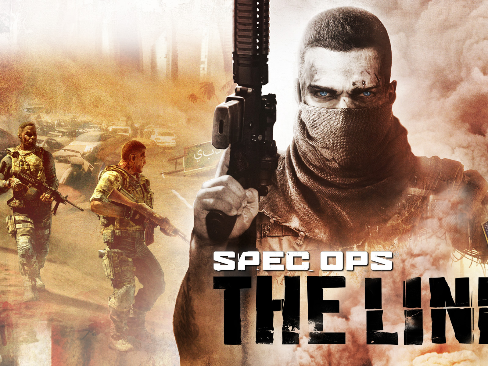 spec ops the line, солдат, оружие