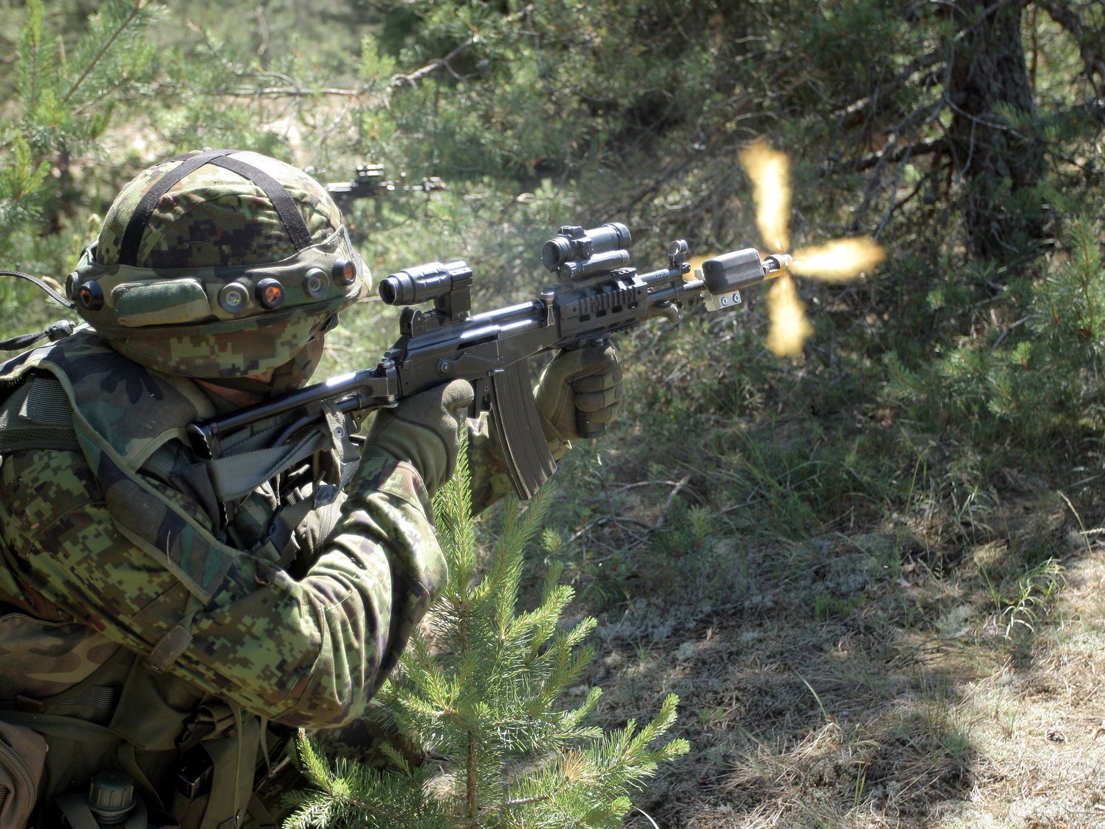 оружие, estonian army, солдат