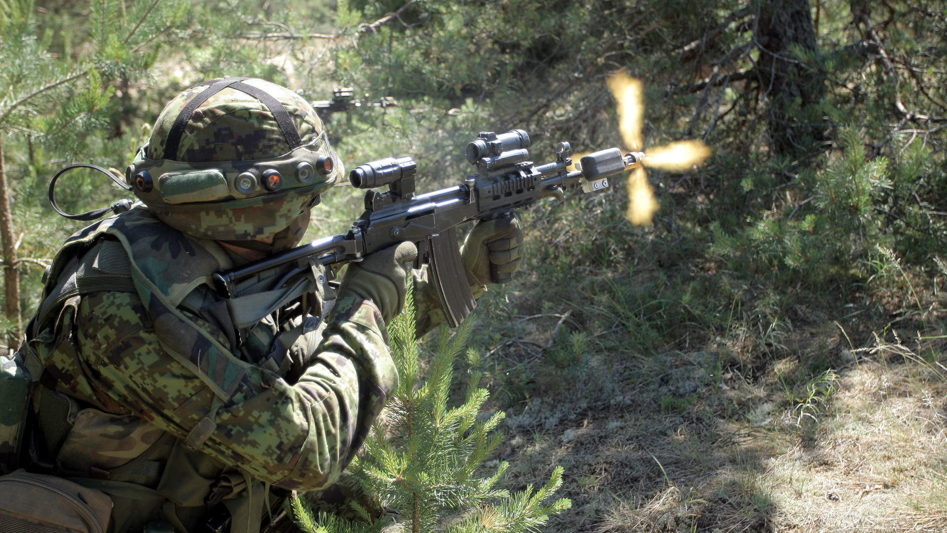 оружие, estonian army, солдат