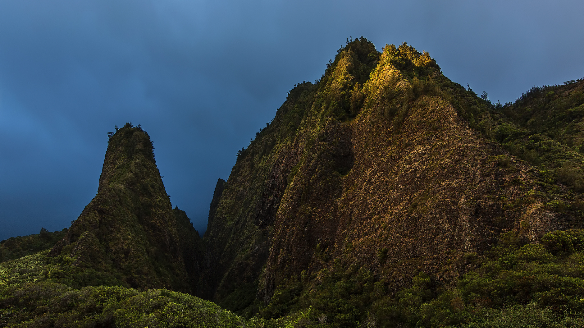 небо, гавайи, гавайские острова, ноябрь, тучи, maui, сша