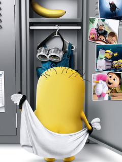 раздевалка, minions, гадкий я 2, despicable me 2, миньоны