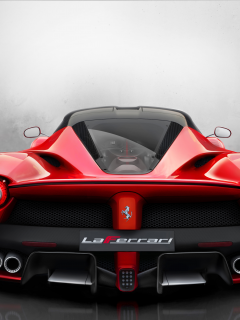 laferrari, ferrari laferrari, supercar, car, red