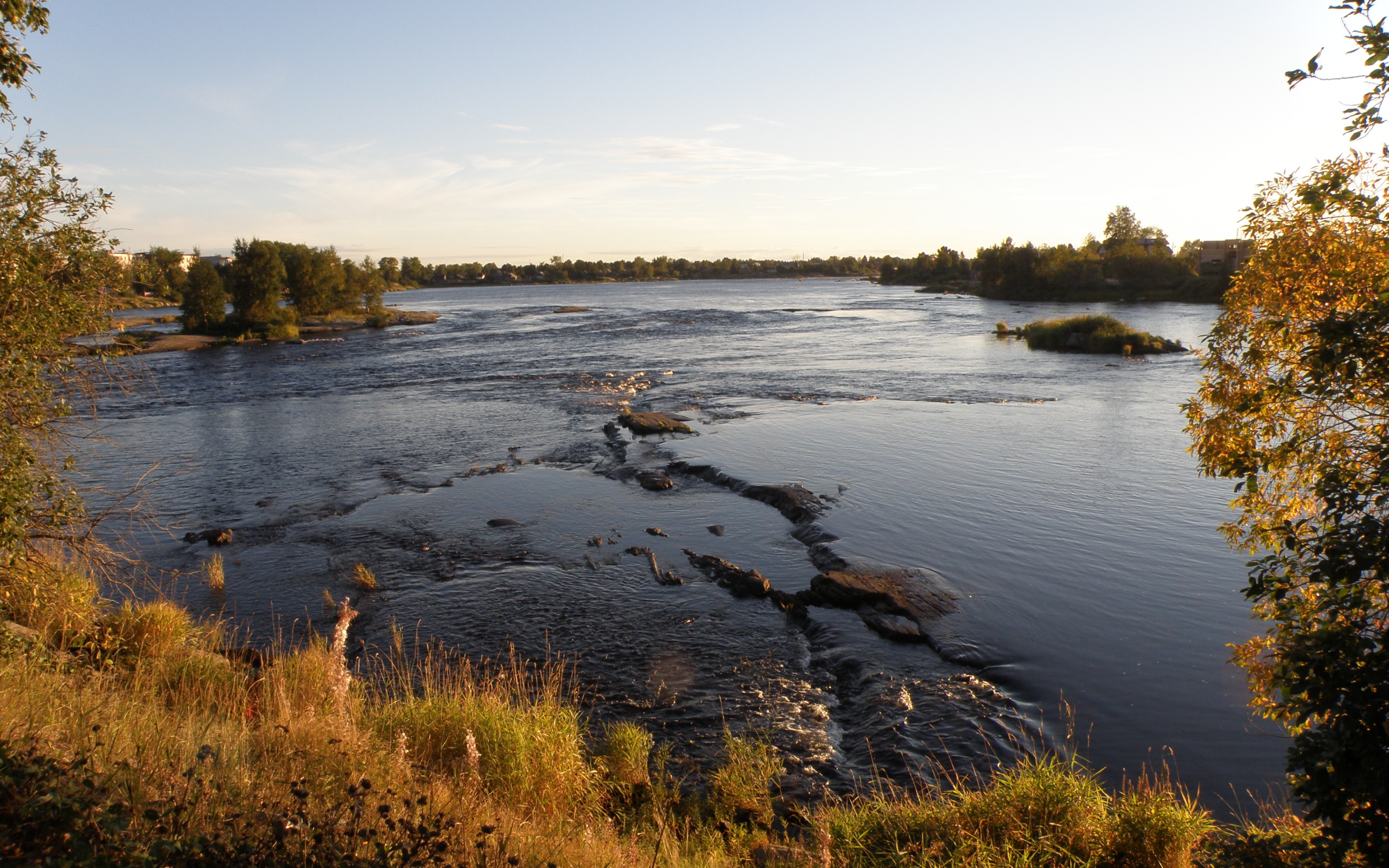 осень, вода