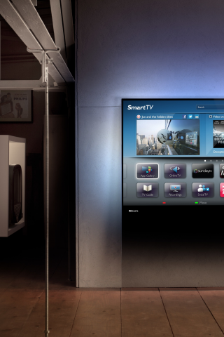 smart tv, philips designline tv, телевизоры, интерьер