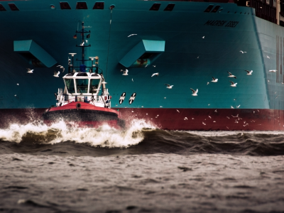 maersk essex, maersk, буксир, контейнеровоз, судно, бак, maersk line